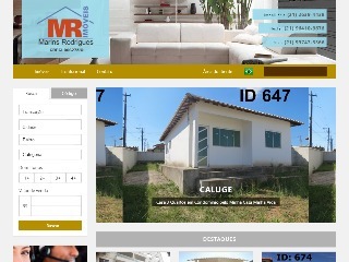 Site imobiliário