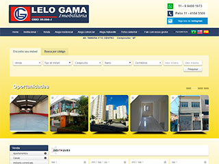 Site imobiliário