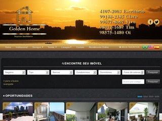 Site imobiliário