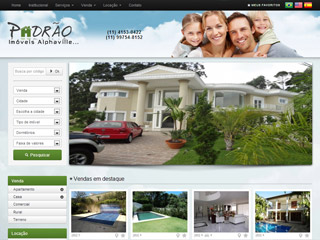 Site imobiliário